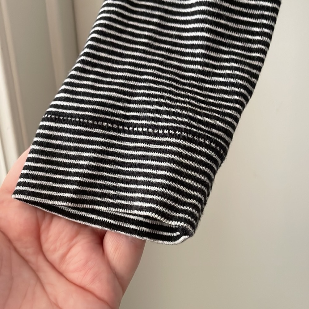 J. Crew Perfect Fit Ruffle Henley Tee - Picture 3 of 5